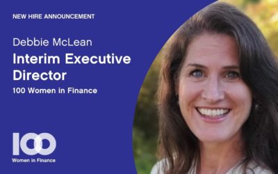 100 Women in Finance names Debbie McLean, Interim Executive Director