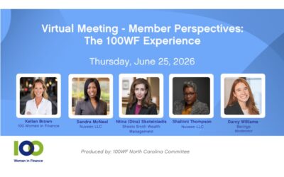 Virtual Meeting – Member Perspectives:  The 100WF Experience
